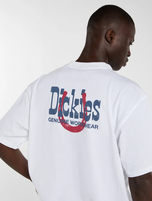 Dickies Men's Vernal Mid Weight T-Shirt White DK0A88JV0WH1