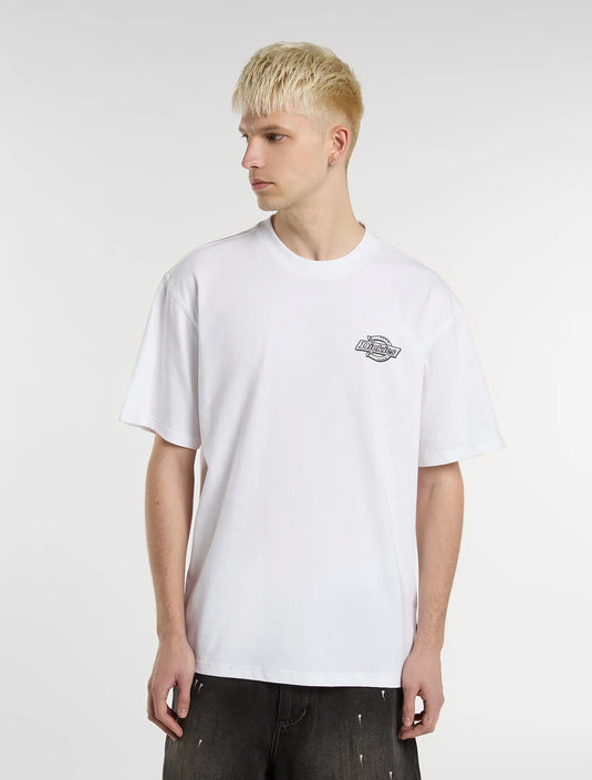 Dickies Men's Millville Medium Weight T-Shirt White DK0A88JW0WH1