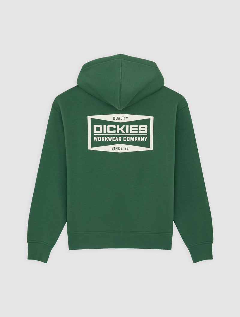 Load image into Gallery viewer, Dickies Men&#39;s Bolivar Full-Zip Hoodie Pine DK0A88L5PIN
