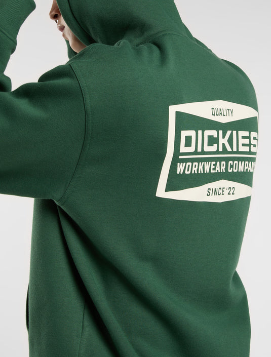 Dickies Men's Bolivar Full-Zip Hoodie Pine DK0A88L5PIN