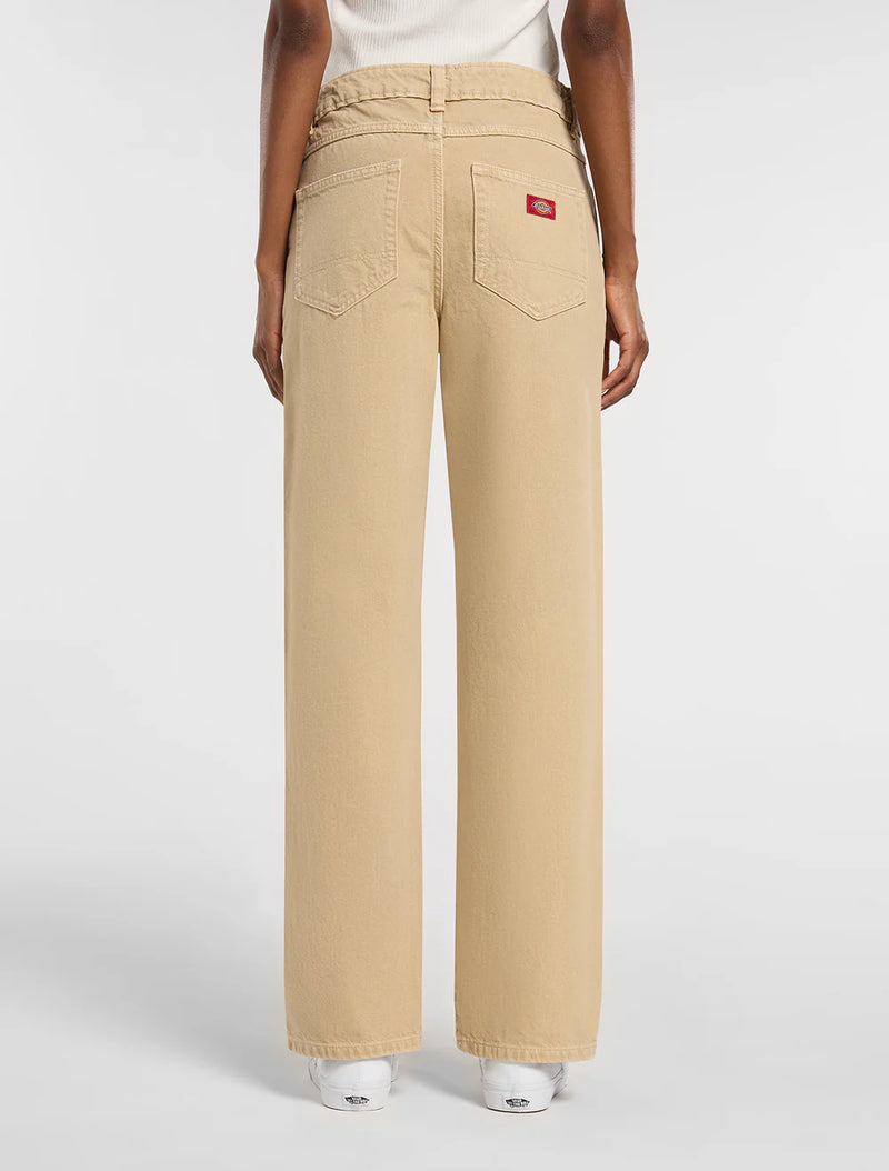 Load image into Gallery viewer, Dickies Women's 984 Relaxed Straight Jeans Desert Camo DK0A88NKL44
