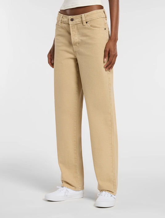 Dickies Women's 984 Relaxed Straight Jeans Desert Camo DK0A88NKL44