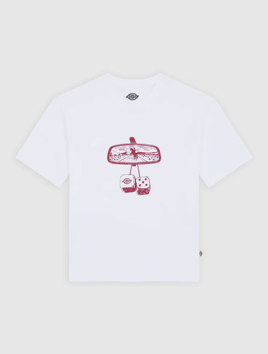 Dickies Women's Polk Medium Weight T-shirt White DK0A88PC0WH