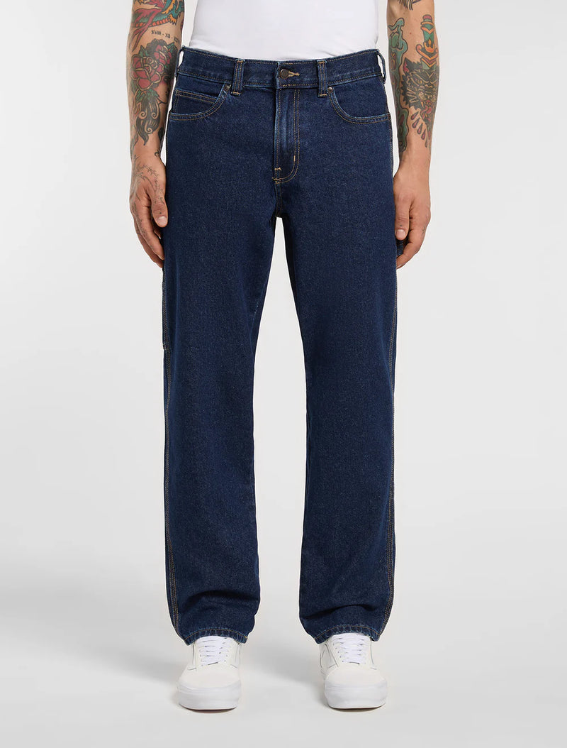 Load image into Gallery viewer, Dickies Men's 993 Regular Tapered Carpenter Jeans Dark Indigo DK0A88PL0DD
