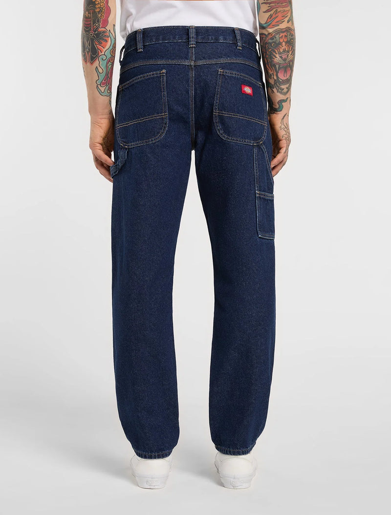 Load image into Gallery viewer, Dickies Men's 993 Regular Tapered Carpenter Jeans Dark Indigo DK0A88PL0DD1
