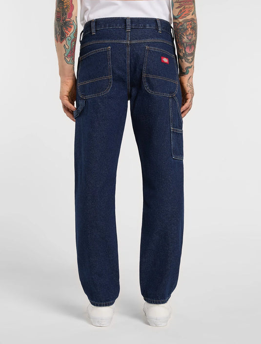 Dickies Men's 993 Regular Tapered Carpenter Jeans Dark Indigo DK0A88PL0DD1