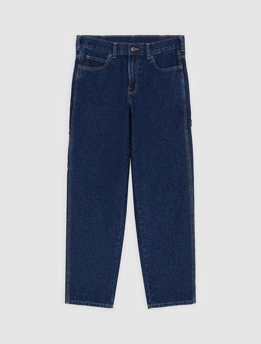 Dickies Men's 993 Regular Tapered Carpenter Jeans Dark Indigo DK0A88PL0DD