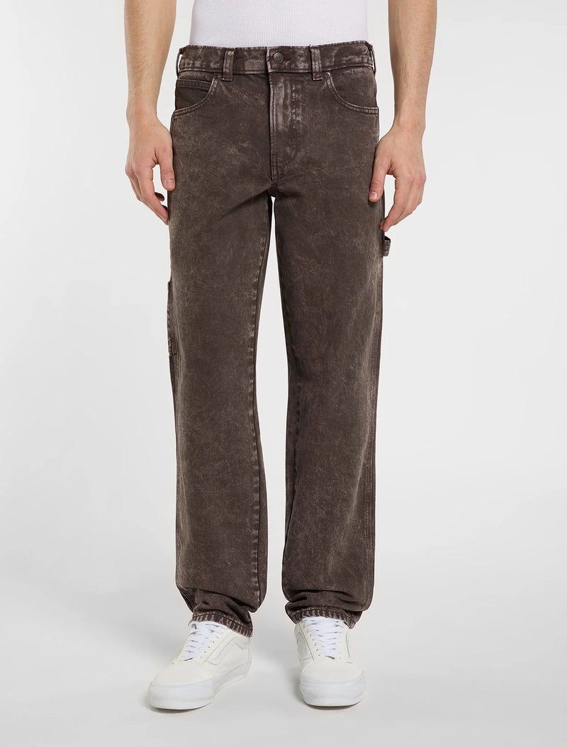 Load image into Gallery viewer, Dickies Men's 993 Regular Tapered Carpenter Jeans Dark Brown DK0A88PLDBX
