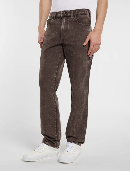 Dickies Men's 993 Regular Tapered Carpenter Jeans Dark Brown DK0A88PLDBX