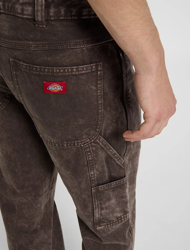Load image into Gallery viewer, Dickies Men's 993 Regular Tapered Carpenter Jeans Dark Brown DK0A88PLDBX

