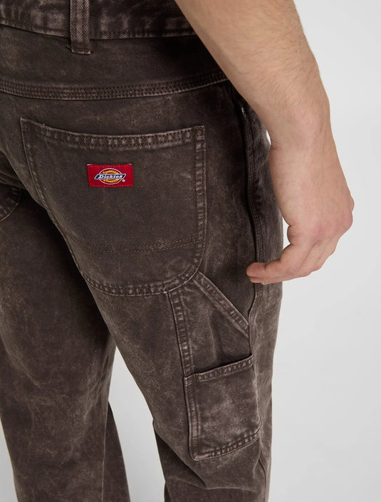 Dickies Men's 993 Regular Tapered Carpenter Jeans Dark Brown DK0A88PLDBX