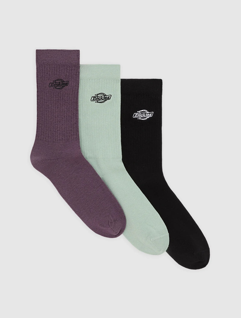 Load image into Gallery viewer, Dickies Unisex Summerdale Socks (3 Pack) Vintage Violet DK0A88QJL791
