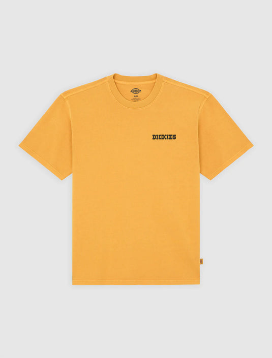Dickies Men's Darrtown Midweight T-shirt Sunflower DK0A88QQSOR