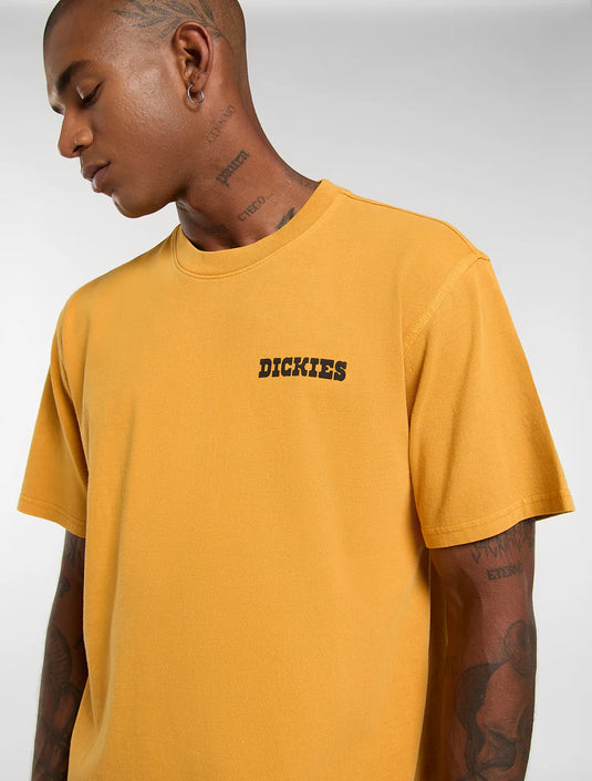 Dickies Men's Darrtown Midweight T-shirt Sunflower DK0A88QQSOR