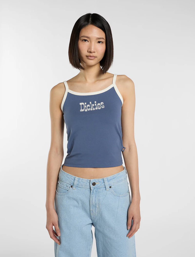 Load image into Gallery viewer, Dickies Women's Vernal Top Retro Indigo DK0A88QWRI2
