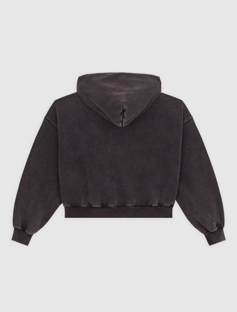 Load image into Gallery viewer, Wmen's Dickies Baker Zip Pullover Hoodie Black DK0A89DIBLK1
