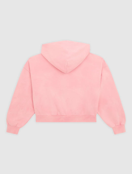 Women's Dickies Baker Zip Pullover Hoodie Peach Blossom DK0A89DIL871