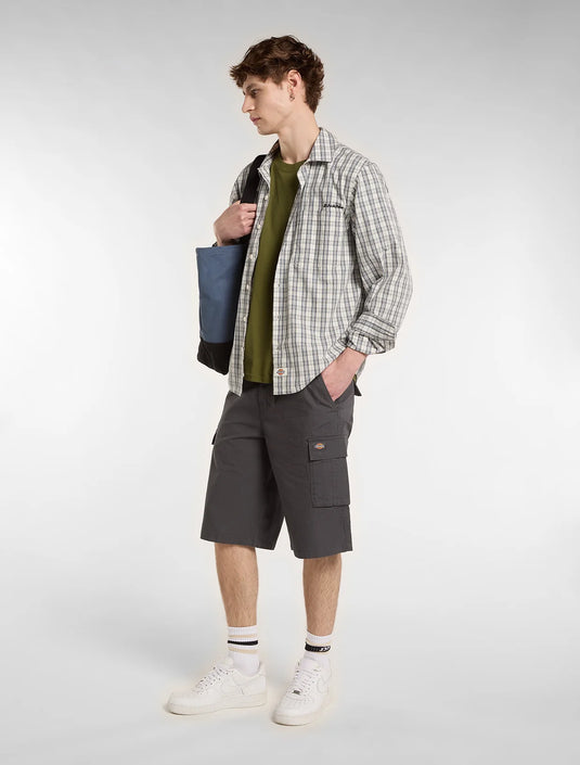 Dickies Men's Eagle Bend Shorts Coal Grey DK0A89EFCHO