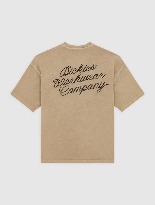 Dickies Women's Labelle Medium Weight T-Shirt Desert Sand DK0A8BV8DS01