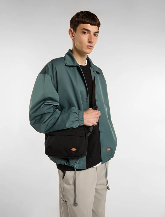 Dickies Unisex Moreauville Messenger New Bag Black DK0A8CIPBLK