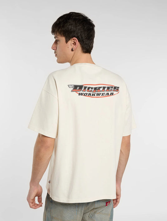 Dickies Men's Bradenton T-Shirt Beige DK0A8D3FC48