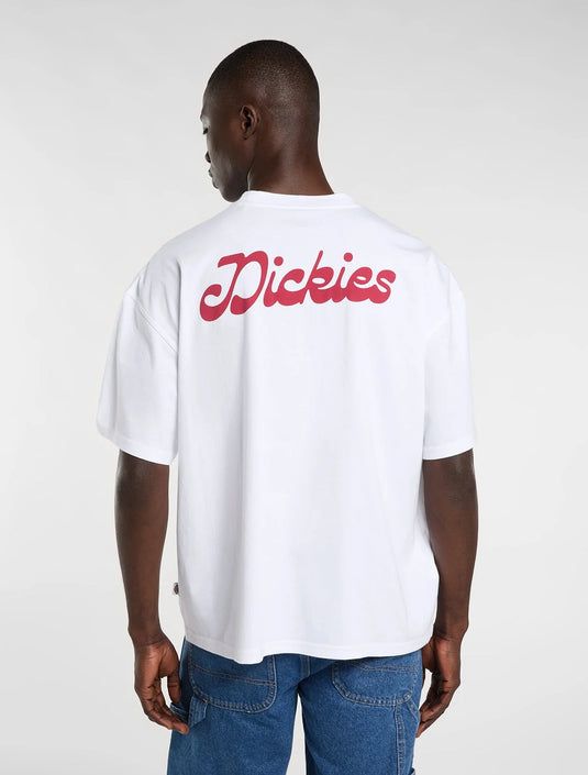 Dickies Men's Cornville T-Shirt White DK0A8D310WH