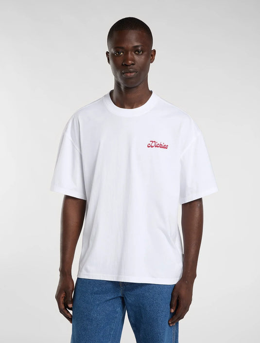 Dickies Men's Cornville T-Shirt White DK0A8D310WH