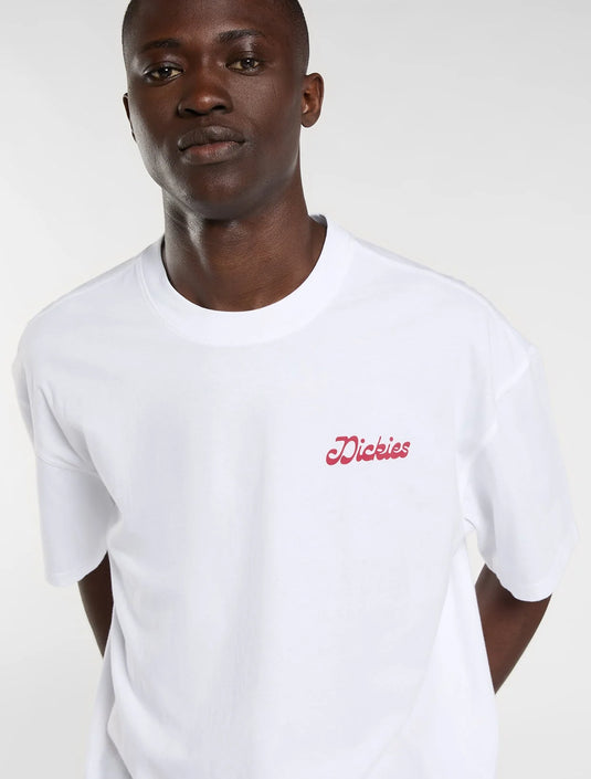 Dickies Men's Cornville T-Shirt White DK0A8D310WH