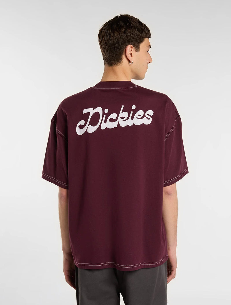 Load image into Gallery viewer, Dickies Men's Cornville T-Shirt Maroon DK0A8D31MR0
