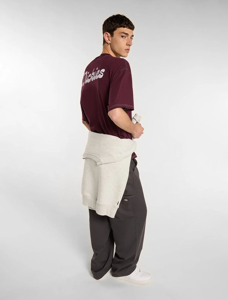 Load image into Gallery viewer, Dickies Men's Cornville T-Shirt Maroon DK0A8D31MR0
