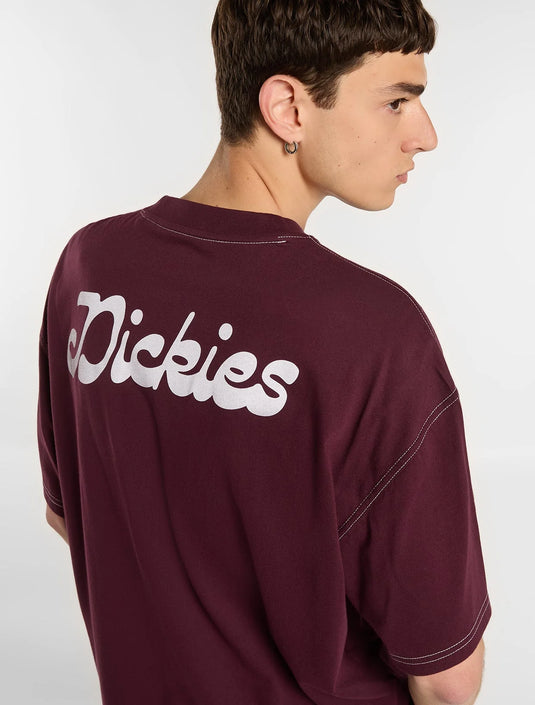 Dickies Men's Cornville T-Shirt Maroon DK0A8D31MR0