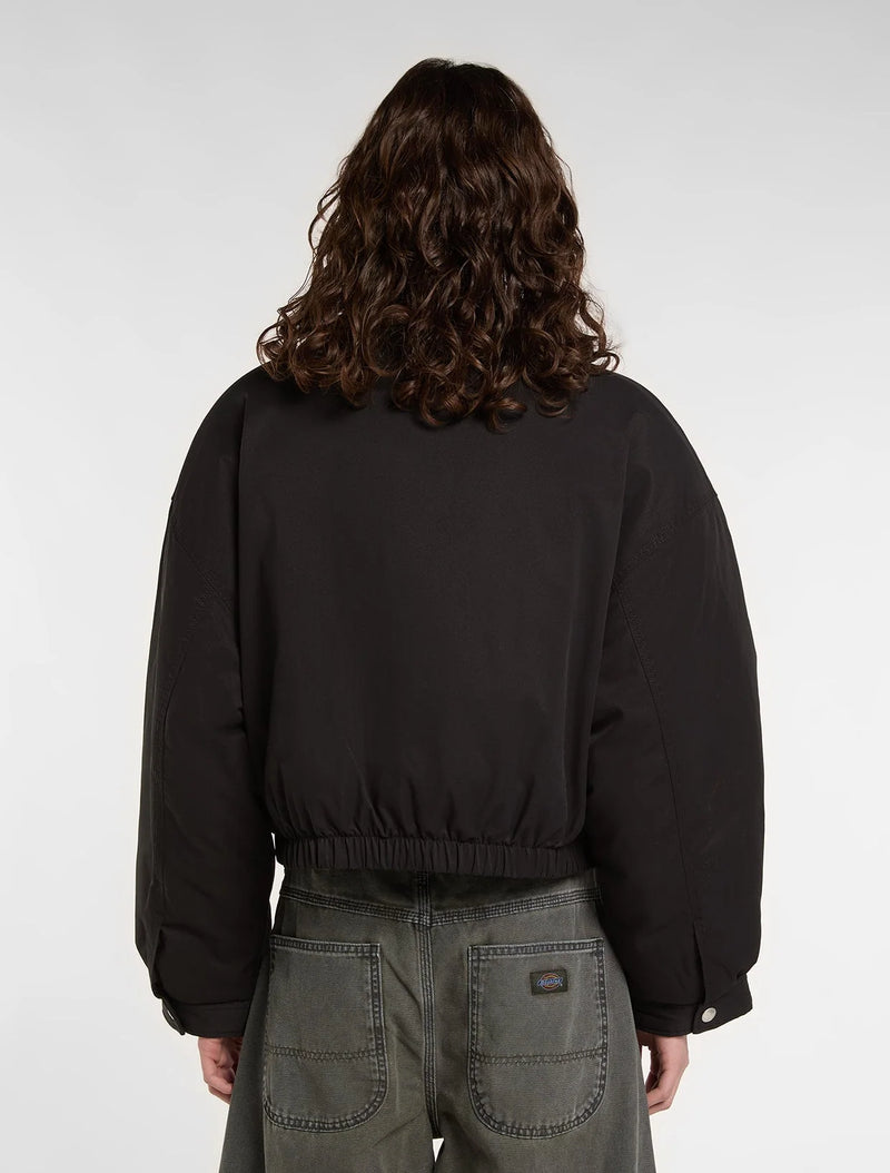 Load image into Gallery viewer, Dickies Women's Eisenhower Puffer Jacket Black DK0A8D73BLK1
