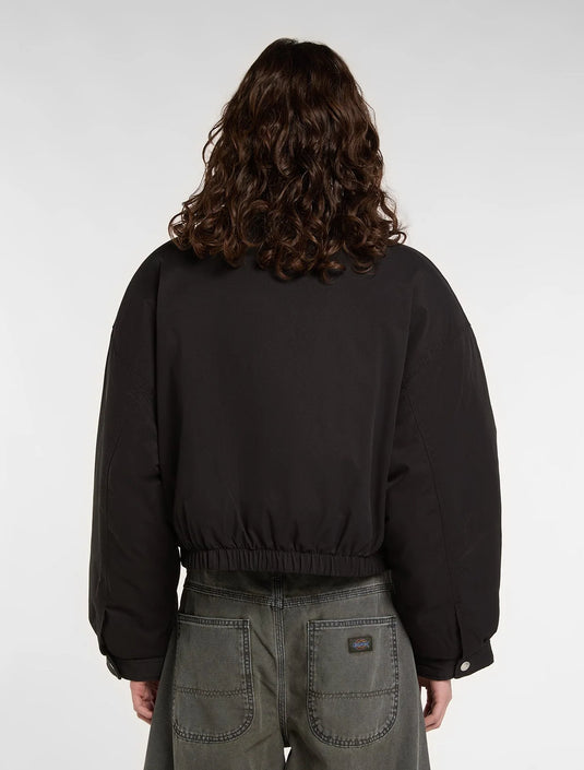 Dickies Women's Eisenhower Puffer Jacket Black DK0A8D73BLK1