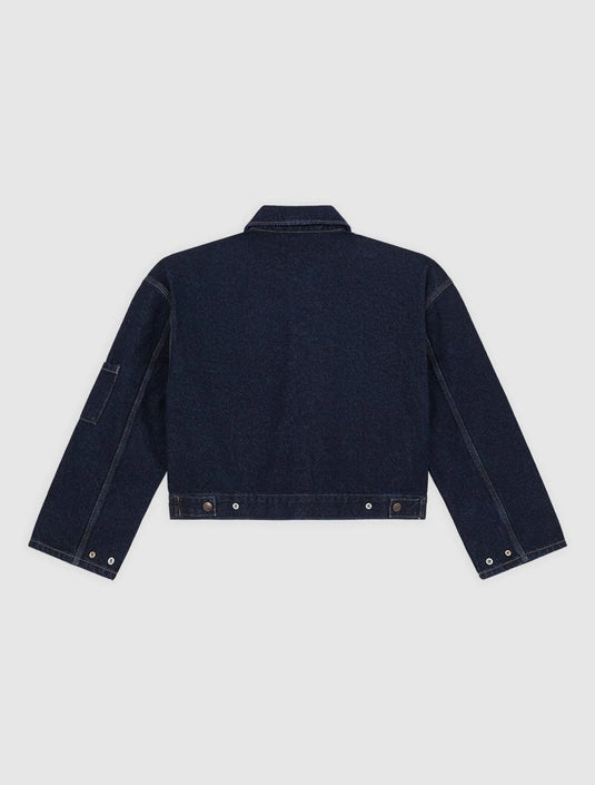 Dickies Women's Edgewood Unlined Denim Jacket Rinsed DK0A8D9IRIN1
