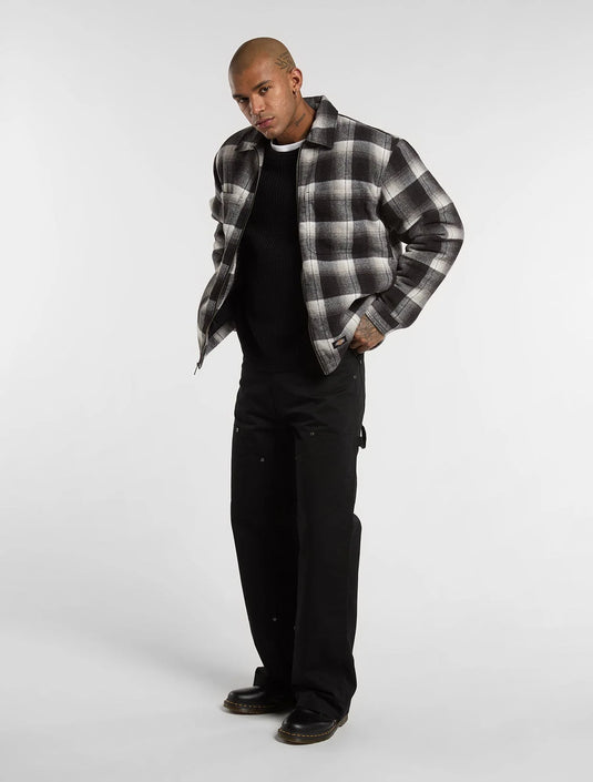 Dickies Men's Florence oversized shacket Jacket Black DK0A8DTDBLK