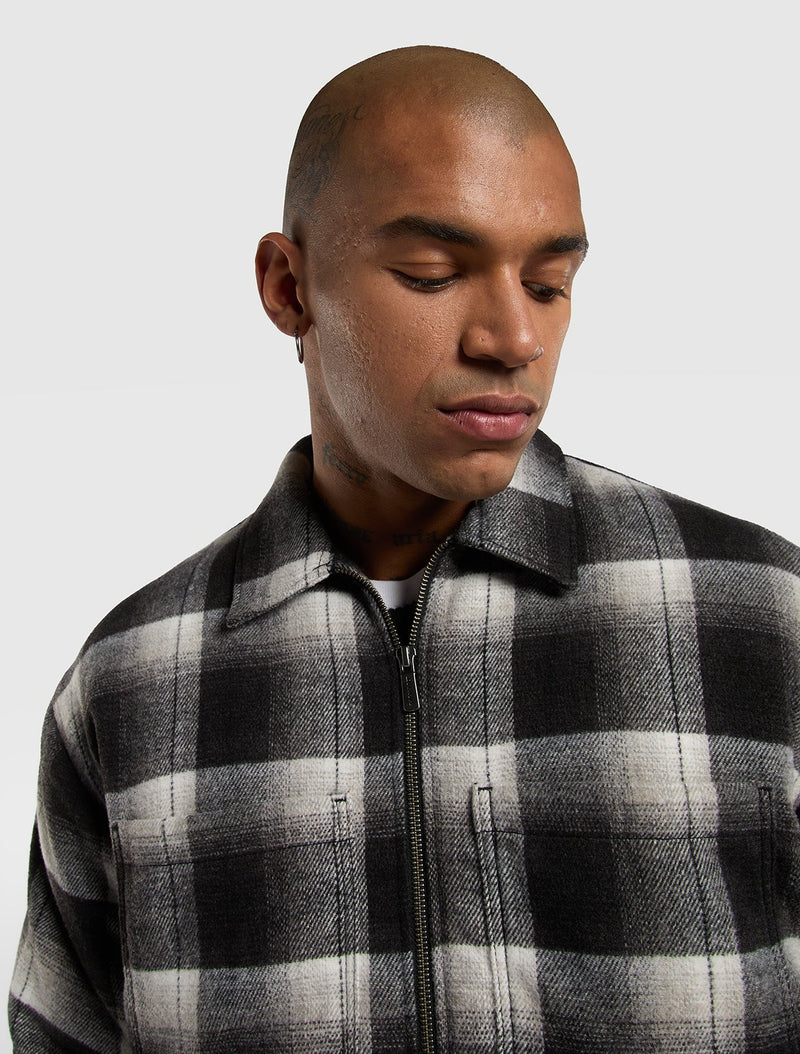 Load image into Gallery viewer, Dickies Men's Florence oversized shacket Jacket Black DK0A8DTDBLK
