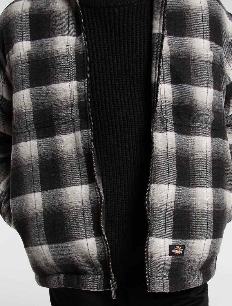 Load image into Gallery viewer, Dickies Men's Florence oversized shacket Jacket Black DK0A8DTDBLK
