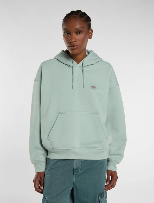 Dickies Women's Oakport Pullover Hoodie Jadeite DK0A8E35B87