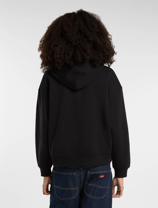 Dickies Women's Oakport Pullover Hoodie Black DK0A8E35BLK