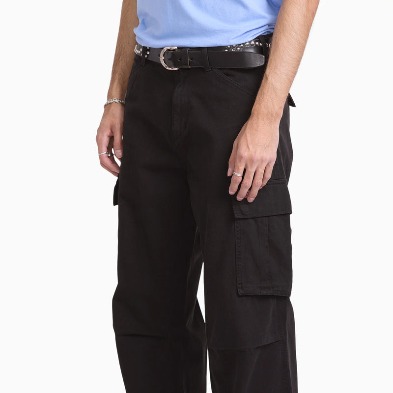 Load image into Gallery viewer, Dickies Men's 247 Loose Straight Garment Dyed Cargo Pants Black DK0A8E3PBLK
