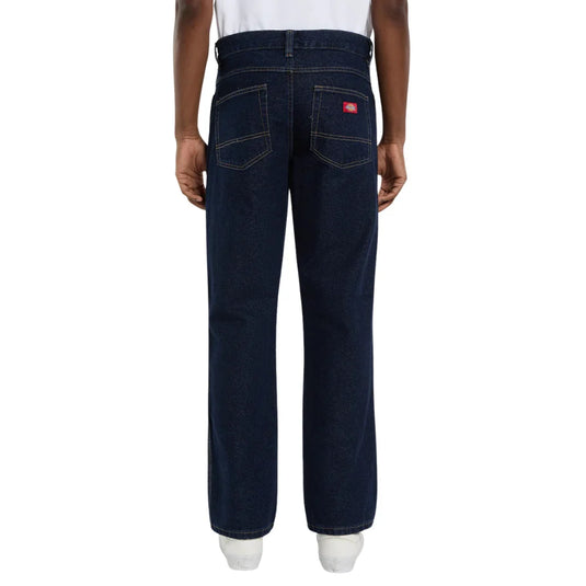 Dickies Men's 983 Regular Straight Jeans Rinsed DK0A885HRIN1