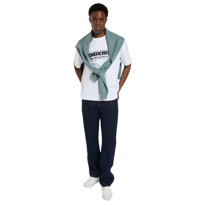 Load image into Gallery viewer, Dickies Men's 983 Regular Straight Jeans Rinsed DK0A885HRIN1
