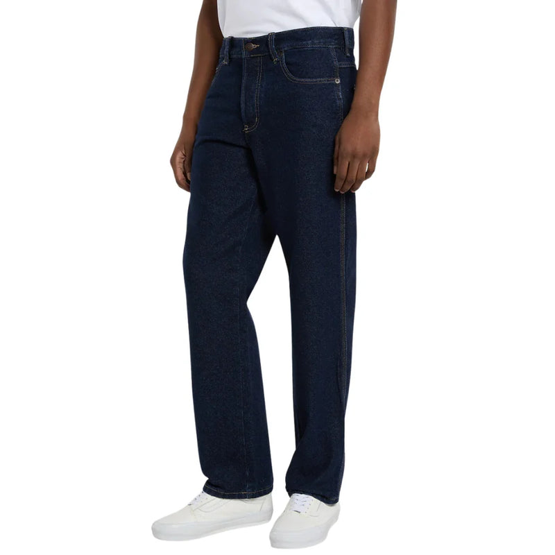 Load image into Gallery viewer, Dickies Men's 983 Regular Straight Jeans Rinsed DK0A885HRIN1
