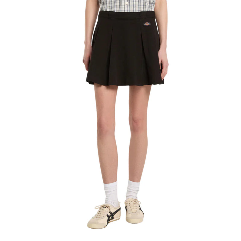 Load image into Gallery viewer, Dickies Women's Garment Dye Work Skirt Black DK0A8CN3BLK
