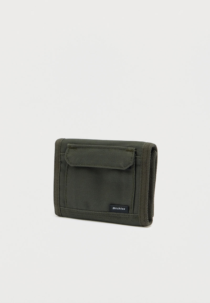 Load image into Gallery viewer, Dickies Unisex Kentwood Wallet Olive Green DK0A4X7S00G
