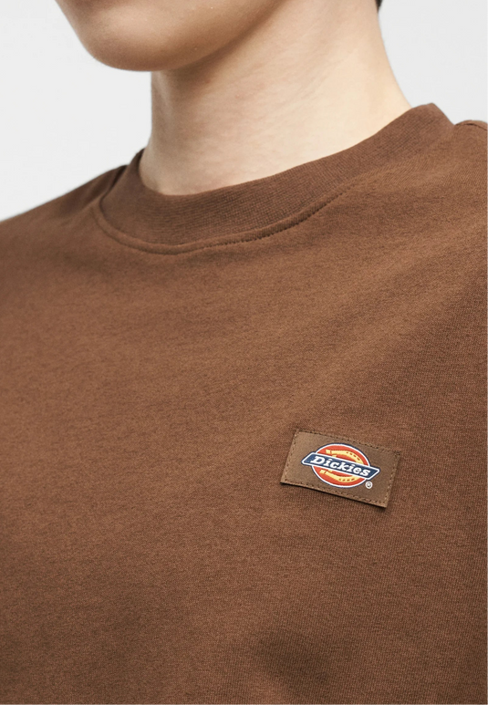 Dickies Women's Oakport Light Weight T-Shirt Brown DK0A4Y8L0TB
