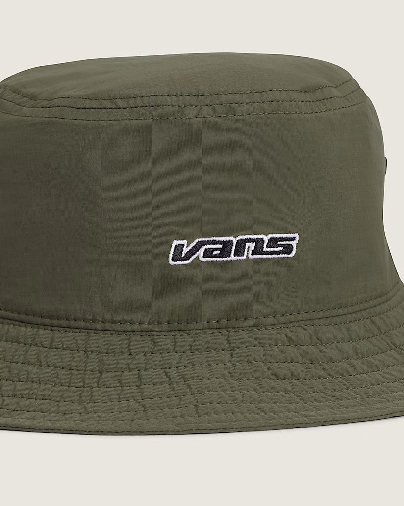 Load image into Gallery viewer, Vans Unisex Dropped V Bucket Hat Mossy Olive Green VN000T32FR1
