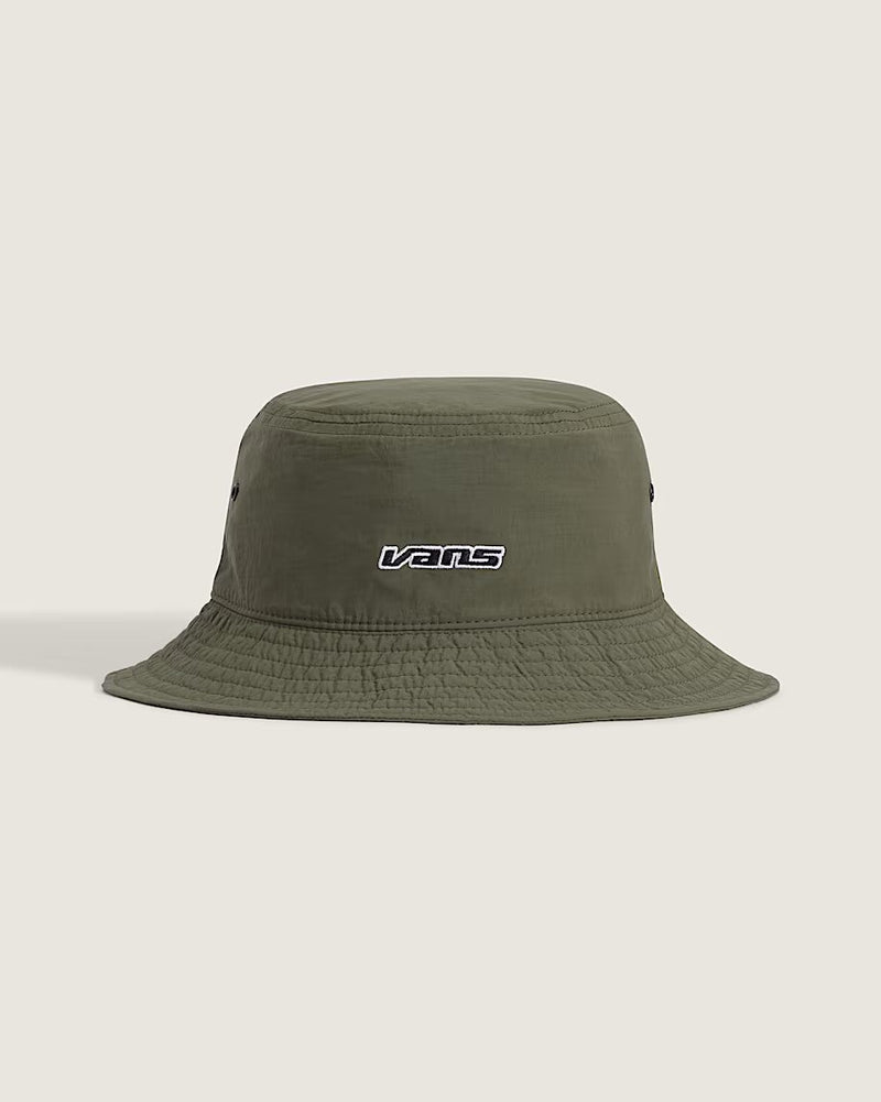 Load image into Gallery viewer, Vans Unisex Dropped V Bucket Hat Mossy Olive Green VN000T32FR1
