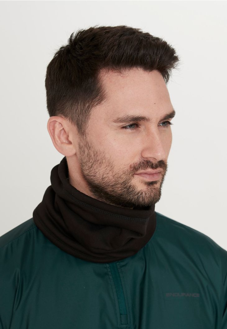 Load image into Gallery viewer, Endurance Unisex Mathis Neck Gaiter Black E153464-1001
