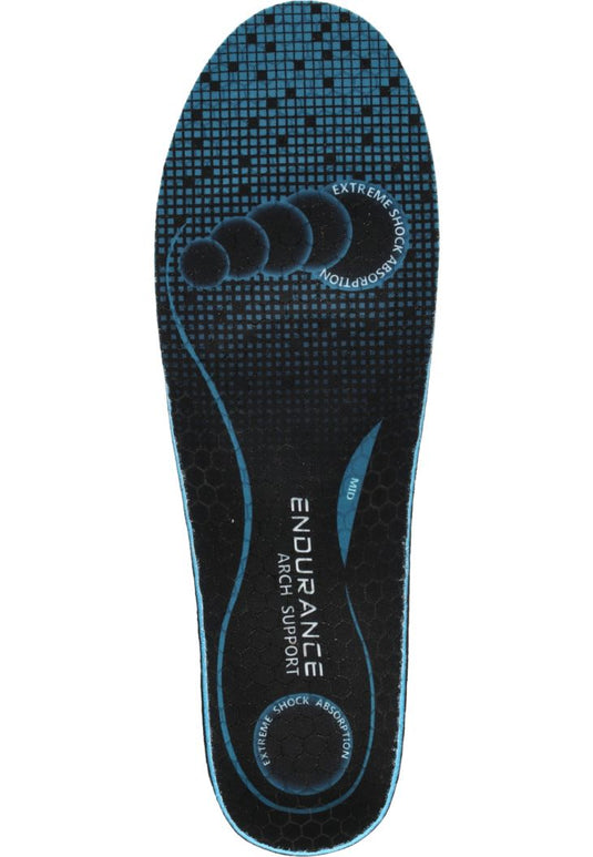 Endurance Unisex Medium Support Sole Black E184362-1001